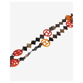 Colar Hermès Marrom