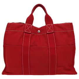 Hermès-Hermès Fourre tout-Red