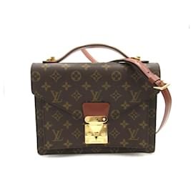 Louis Vuitton-Louis Vuitton Monceau 26 Shoulder Bag-Brown,Monogram