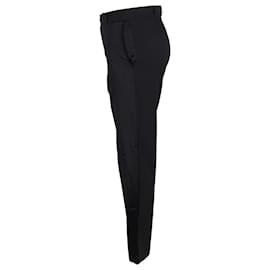 Lanvin-Lanvin Straight Leg Trousers in Black Wool-Black