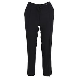 Pantaloni Elie Saab in lana nera Nero