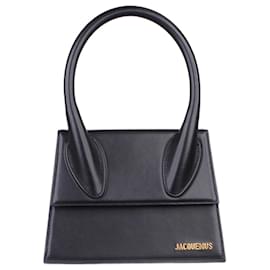 Jacquemus-Black Le Grand Chiquito shoulder bag-Black