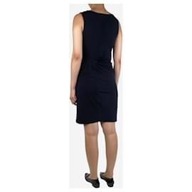 Michael Kors-Navy blue sleeveless ruched mini dress - size S-Blue
