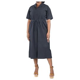 Autre Marque Schwarzer kurzärmeliger Jumpsuit mit weitem Bein - Größe L Schwarz