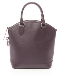 Louis Vuitton-Louis Vuitton Lockit PM Epi Cassis Handbag-Purple