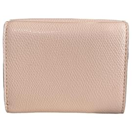 Fendi-Fendi Zucca Tri-fold Wallet-Brown,Pink