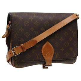 Louis Vuitton-LOUIS VUITTON Monogram Cartouchiere GM Shoulder Bag M51252 LV Auth 83117-Monogram