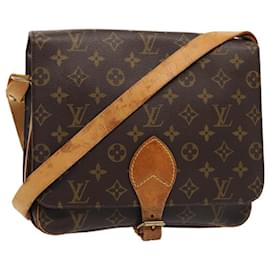 Louis Vuitton-LOUIS VUITTON Monogram Cartouchiere GM Shoulder Bag M51252 LV Auth bs16121-Monogram