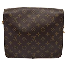 Louis Vuitton-LOUIS VUITTON Monogram Cartouchiere GM Shoulder Bag M51252 LV Auth bs16121-Monogram
