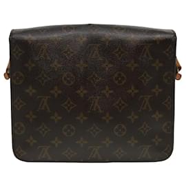 Louis Vuitton-LOUIS VUITTON Monogram Cartouchiere MM Shoulder Bag M51253 LV Auth 83116-Monogram