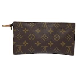 Louis Vuitton-LOUIS VUITTON Monogram Bucket GM Pouch Accessory Pouch Vintage LV Auth 82966-Monogram