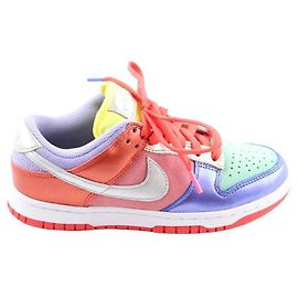 Nike Baskets Dunk Low en cuir Multicolore