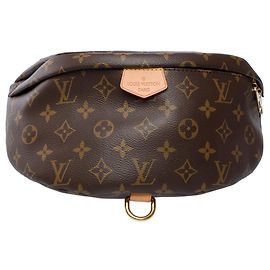 LOUIS VUITTON Bum Bag / Brown Canvas Belt Bag - 102009 Brown