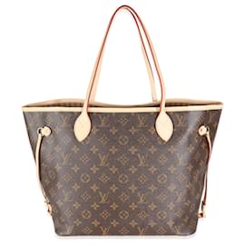 Louis Vuitton-Louis Vuitton Monogram Canvas Neverfull MM-Marron