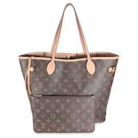 Louis Vuitton-Louis Vuitton Monogram Canvas Neverfull MM-Marron