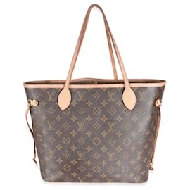 Louis Vuitton-Louis Vuitton Monogram Canvas Neverfull MM-Marron