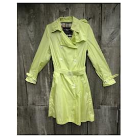 Burberry-Trench coats-Light green