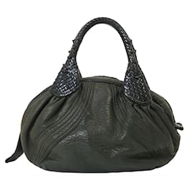 Fendi-Fendi Nappa Spy Bag in Khaki-Khaki
