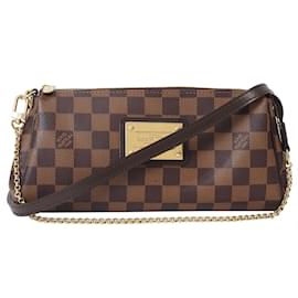 Louis Vuitton-Bolsa Eva Damier Ebene Louis Vuitton-Damier ebene