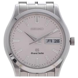 Grand Seiko-Grand Seiko SBGT005 9F83-9A30 Day Date Wristwatch-Silvery