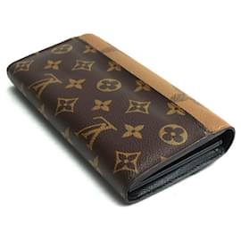 Louis Vuitton-Louis Vuitton Portefeuille Sarah Long Wallet-Brown