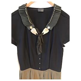 Fendi-FENDI Dresses T.International L Wool-Black