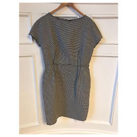 LANVIN Dresses T.FR 42 Wool Black