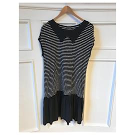 Fendi-FENDI Robes T.IT 44 Viscose-Noir
