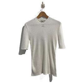 COURREGES Tops T.Internacional L Algodão Branco