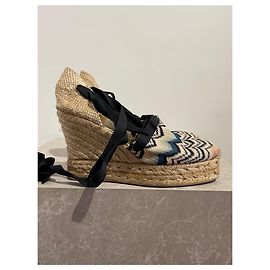 MISSONI Espadrilles T.EU 38 Tessuto Beige