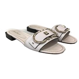 Ferragamo solar slides best sale