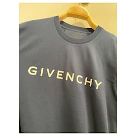 Givenchy-GIVENCHY T-shirts T.International S Cotton-Blue