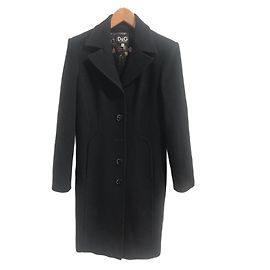 DOLCE & GABBANA Coats T.IT 42 Wool Black