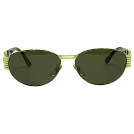 Fendi-Brown Fendi Oval Tinted Sunglasses-Brown