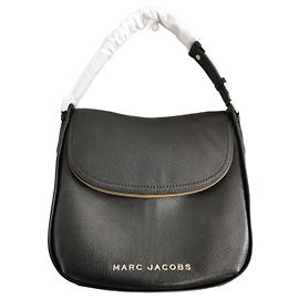 Bolsa Hobo GM The Groove Marc Jacobs em couro preto Preto