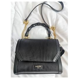 Lancel-Handbags-Black,Silver hardware