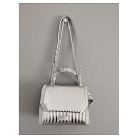 Lancel-Handbags-Silvery