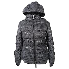 Moncler Black Polyamide Down Jacket Black