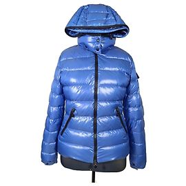 Moncler Damen Daunenjacke Hellblau Polyamid Hellblau