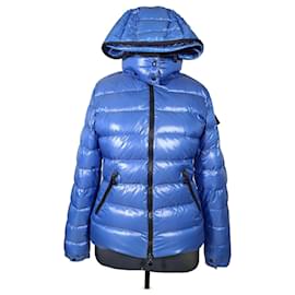 Moncler Women's Down Jacket Light Blue Polyamide Light blue