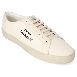 Saint Laurent Court klassische Sneaker in Weiß Weiß