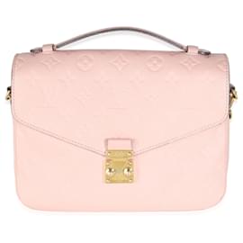Louis Vuitton-Louis Vuitton Rose Poudre Monogram Empreinte Pochette Metis-Pink