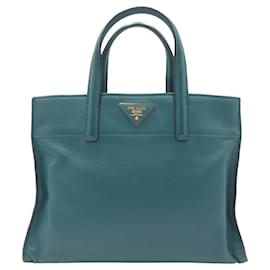 Prada-Prada Saffiano Leather Tote Bag BN2606-Green