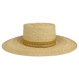 Hermès-Hermes Andalucia Straw Hat Polyester-Other