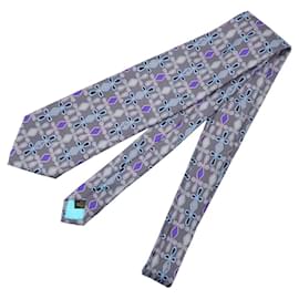 Autre Marque-Emilio Pucci Silk Tie-Brown