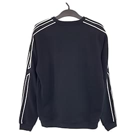 Hermès-Hermes Cotton Sweatshirt Black White L-Other