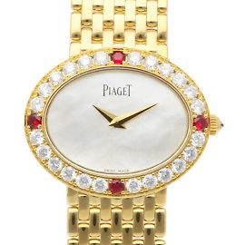 Reloj de pulsera para damas en cuarzo Piaget de oro de 18 quilates Otro