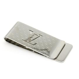 Louis Vuitton-Louis Vuitton Silver Money Clip-Silvery