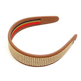 Hermès-Hermes Elizabeth Hair Headband-Golden,Orange,Yellow,Navy blue