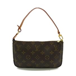 Louis Vuitton-Louis Vuitton Pochette Accessoires Pouch-Brown,Monogram